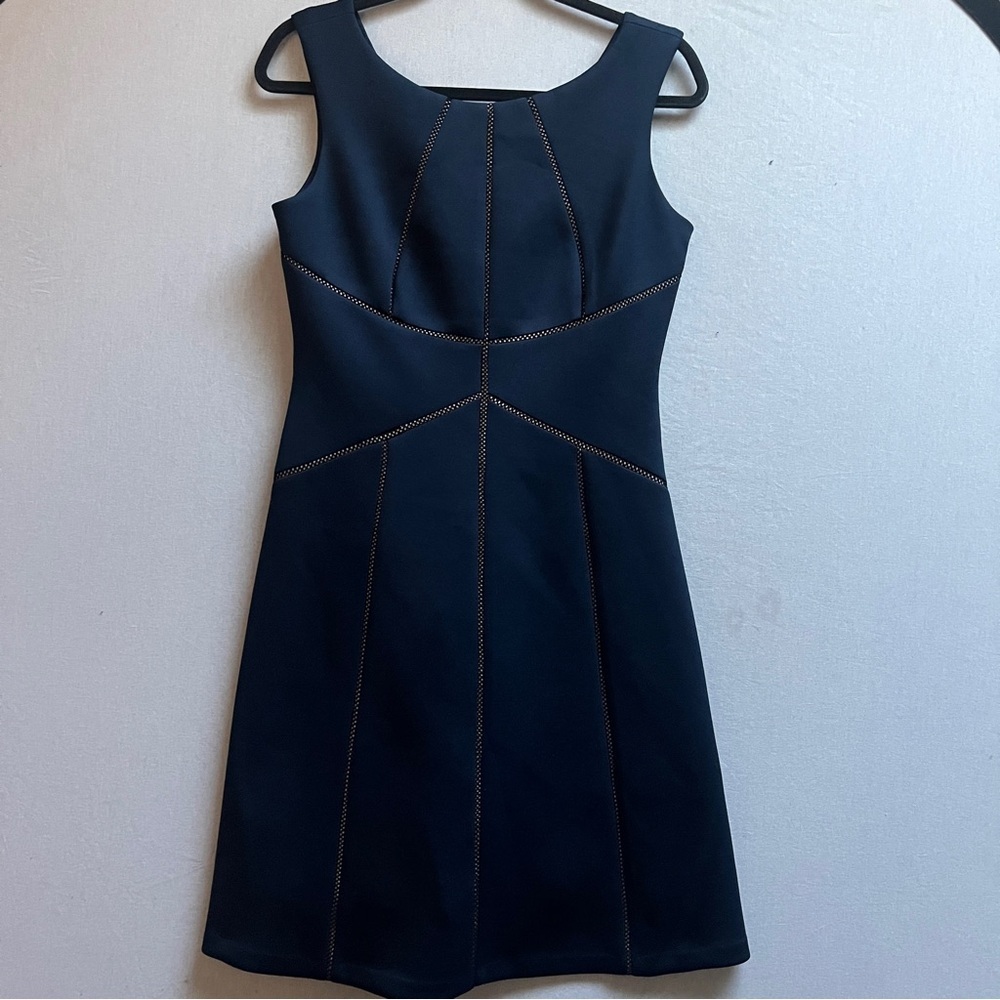 Calvin Klein Fit & Flare Sleeveless Seamed Dress Size 6